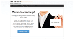 Desktop Screenshot of marando.net